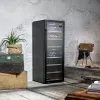Caso | Garrafeira inteligente | WineExclusive 126 | Classe de eficiência energética G | Garrafeira | Vertical | Capacidade de garrafas 126 garrafas | Tipo de refrigeração tecnologia de compressor | Preto