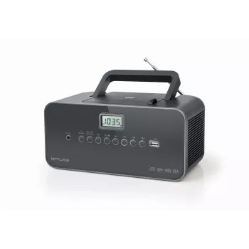 Leitor de CD Muse M-28 DG leitor de CD portátil preto