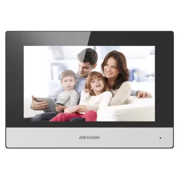 Videoporteiro Hikvision DS-KH6320-WTE2 17,8 cm (7) preto, cinzento