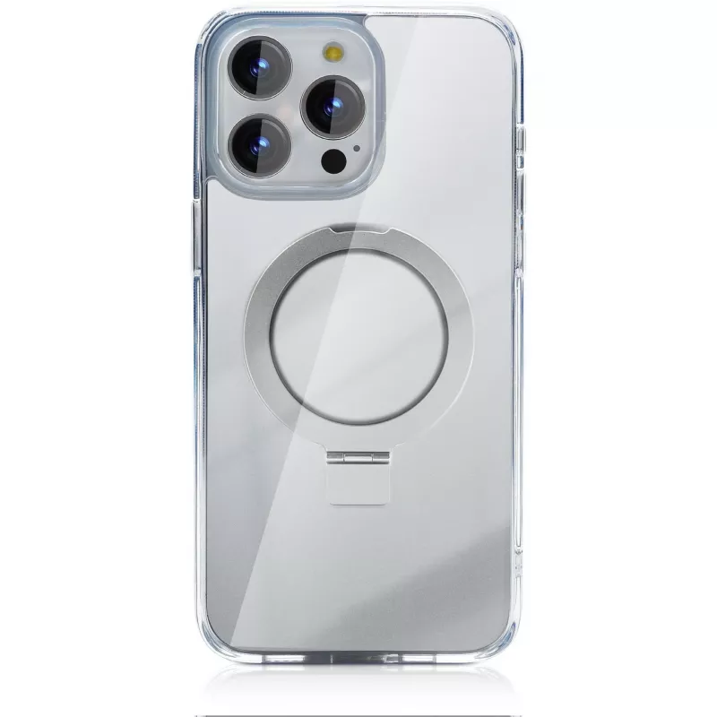 StyleShell SHOCKFlex com função de suporte, capa de telemóvel transparente, iPhone 16 Pro Max, compatível com MagSafe