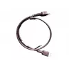 Zebra - Cabo para leitor de códigos de barras - USB (macho) para RJ-50 (macho) - 61 cm - reto (CBL-U10255-01)