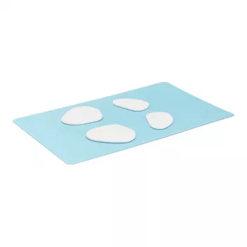 Patins para rato Endgame Gear XM1, 99,5 % PTFE, branco — conjunto individual