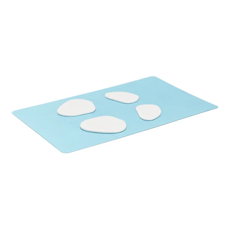 Patins para rato Endgame Gear XM1, 99,5 % PTFE, branco — conjunto individual