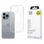 3MK Clear Case capa para telemóvel Apple iPhone 16 Pro transparente 6.3 polegadas