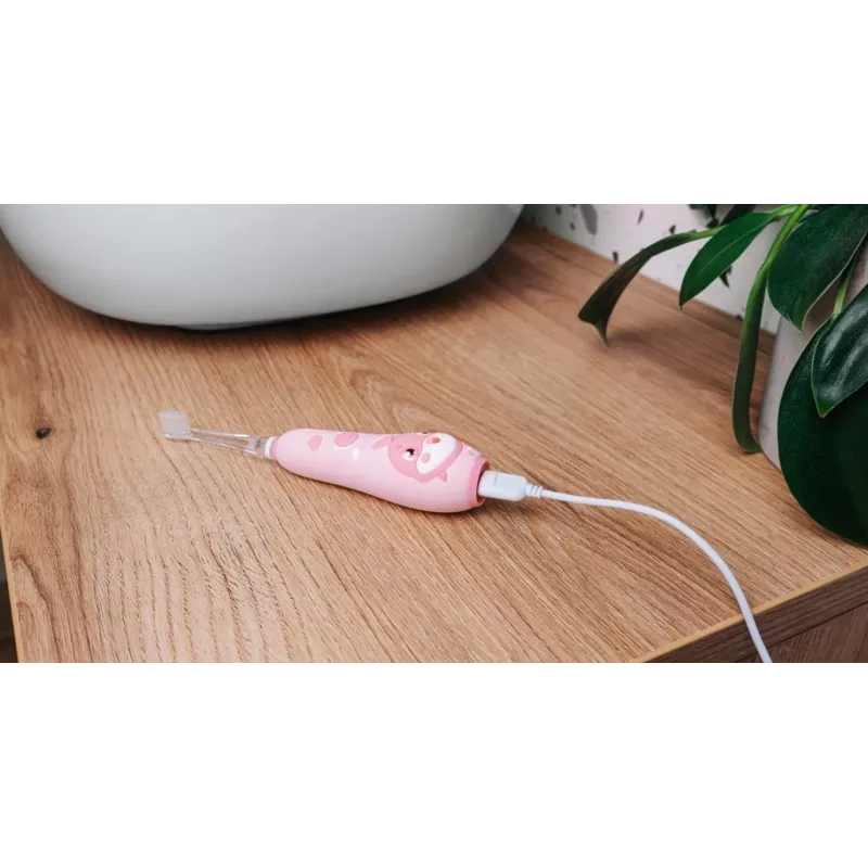 Escova de dentes elétrica sónica Concept ZK3010 para crianças 1–5 anos rosa