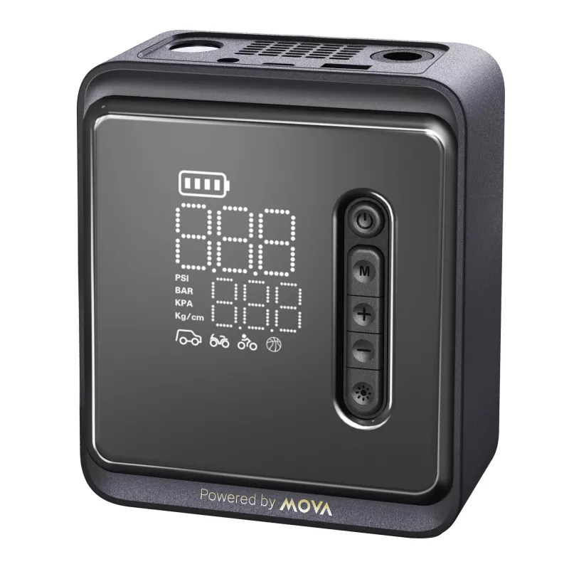 Bomba de ar portátil para pneus de automóvel MOVA MAP001 — bomba de mão recarregável para pneus de veículos