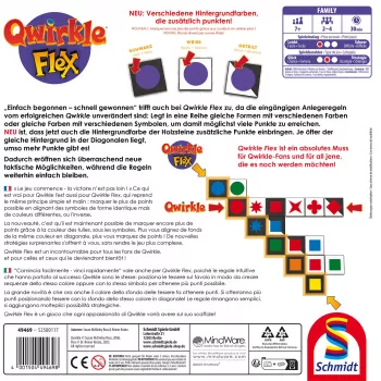 Qwirkle Flex, jogo de tabuleiro