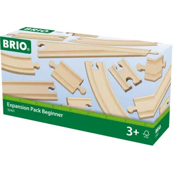 Brio World pequeno sortido de carris, comboio