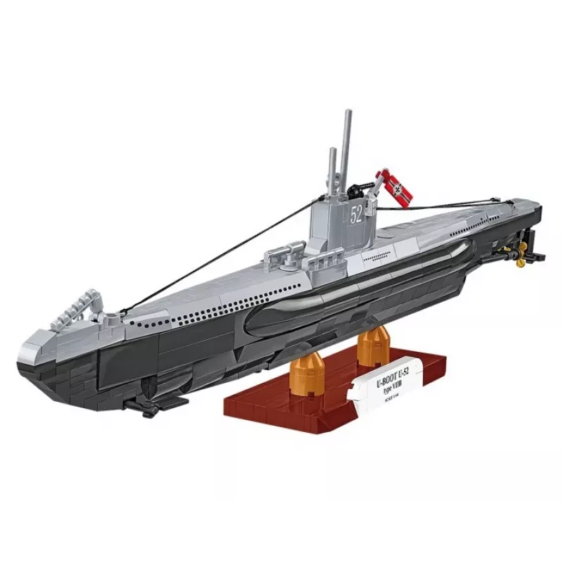 Conjunto de construção Cobi Submarino U-52 – conjunto de modelo de 474 peças