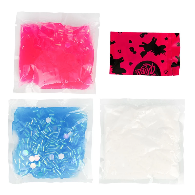 Kit de slime WeCool Whipped Bingsu Cuties Blueberry Pancake