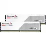 DIMM 96 GB DDR5-6000 (2x 48 GB) Dual-Kit, memória branca, F5-6000J3036F48GX2-RS5W, Ripjaws S5, INTEL XMP
