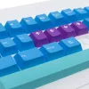 Conjunto de teclas Ducky x MK Frozen Llama