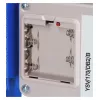 Cofre autónomo Yale YSV/170/DB2/B aço azul, fechadura de combinação, 3,8 L, montagem no chão/parede