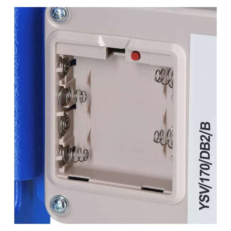 Cofre autónomo Yale YSV/170/DB2/B aço azul, fechadura de combinação, 3,8 L, montagem no chão/parede