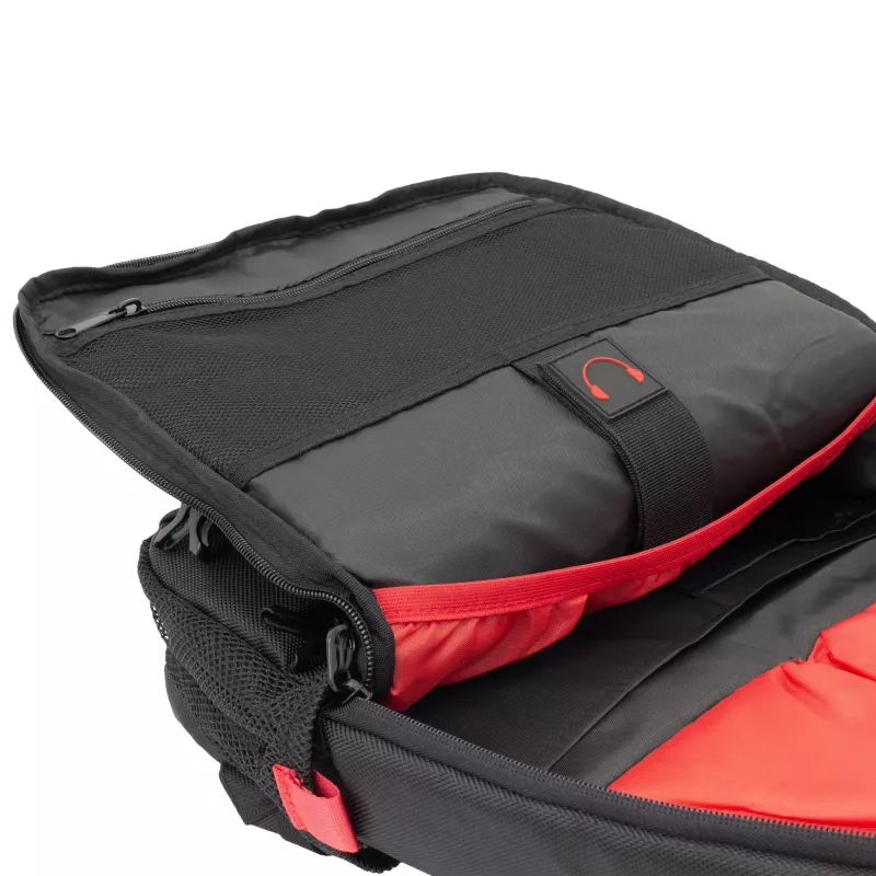 White Shark GBP-009 Trooper Mochila para portátil, 16 polegadas, preto