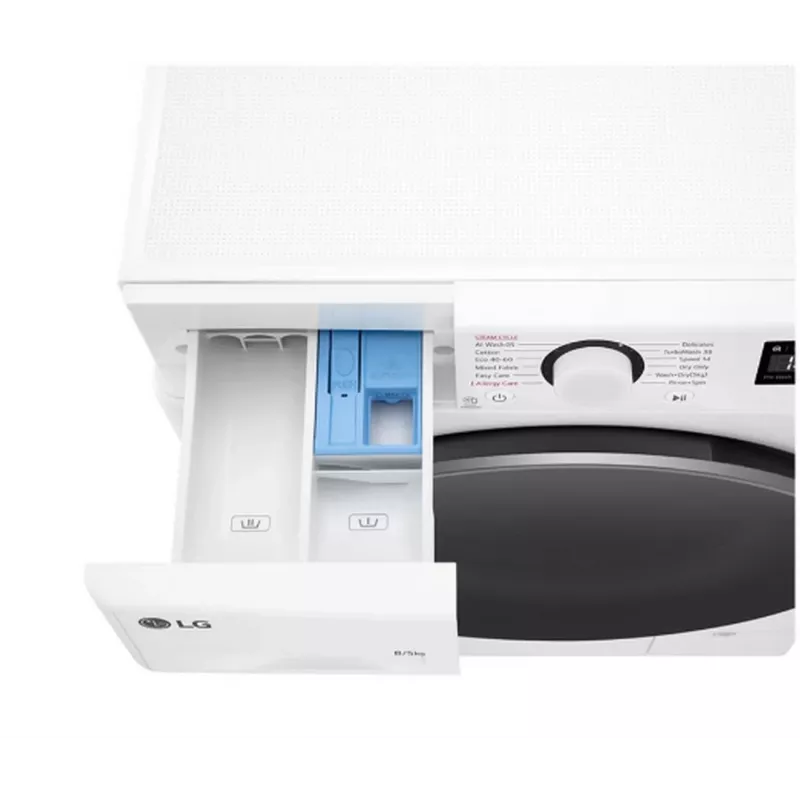 Máquina de lavar e secar LG F2DR508S1W 8 kg / 5 kg 1400 rpm Branco