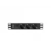 Unidade de distribuição de energia (PDU) Lanberg PDU-03E-0200-BK 3 saídas AC 1U preto