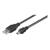 Goobay | Cabo USB 2.0 Hi-Speed | 50768 | USB-A para Mini-USB ficha USB 2.0 (Type-A) | ficha Mini-USB 2.0 (Type-B, 5 pinos)