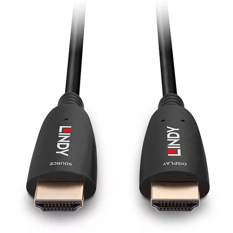 Cabo HDMI híbrido de fibra ótica Lindy 20m 8K60