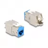 Módulo Keystone DeLOCK 88113 plano RJ-45 azul 10 unid.