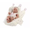 Boneca bebé de vinil 40 cm da Llorens com características realistas e corpo macio