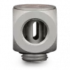 Thermal Grizzly DeltaMate Rotary T – conector de refrigeração líquida, níquel mate, 1 unid. (TG-DM-FIT-0204)