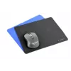 Tapete de rato GEMBIRD MP-S-BK — tecido SBR, 220×180×0,2 mm, preto