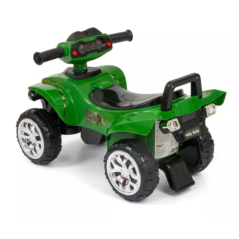 Veículo deslizante milly mally Ride-on Monster Military modelo 27515 para crianças pequenas
