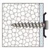 Fischer FID-Z 563537 parafuso para isolamento, cabeça panela, Torx, 50 unidades