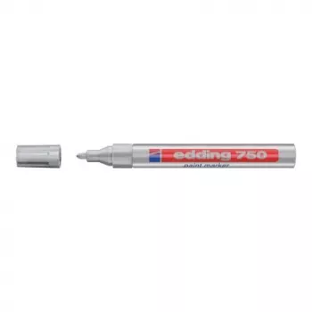 Marcador Edding 750 prateado