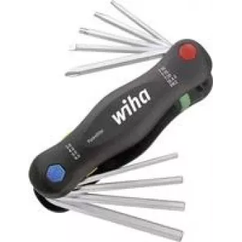 Conjunto de chaves de fendas Wiha 25295 – pontas Phillips, sextavadas e Torx