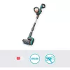 Limpa-terraços multiusos a bateria AquaBrush Patio 18V P4A solo, limpa-pavimentos cinzento/turquesa, sem bateria e carregador, POWER FOR ALL ALLIANCE
