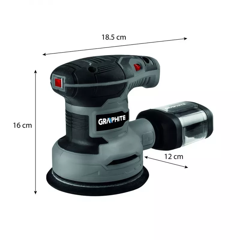 Lixadora de pavimentos Graphite 59G348