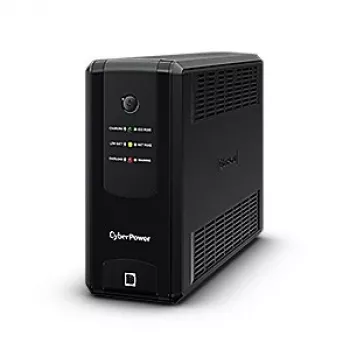Fonte de alimentação ininterrupta CYBERPOWER UT1050EG-FR, Line-Interactive 1,05 kVA (630 W), 4 saídas Type-E, AVR, USB, RJ-45