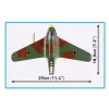 Blocos de construção Messerschmitt Me 163B Komet 543 peças