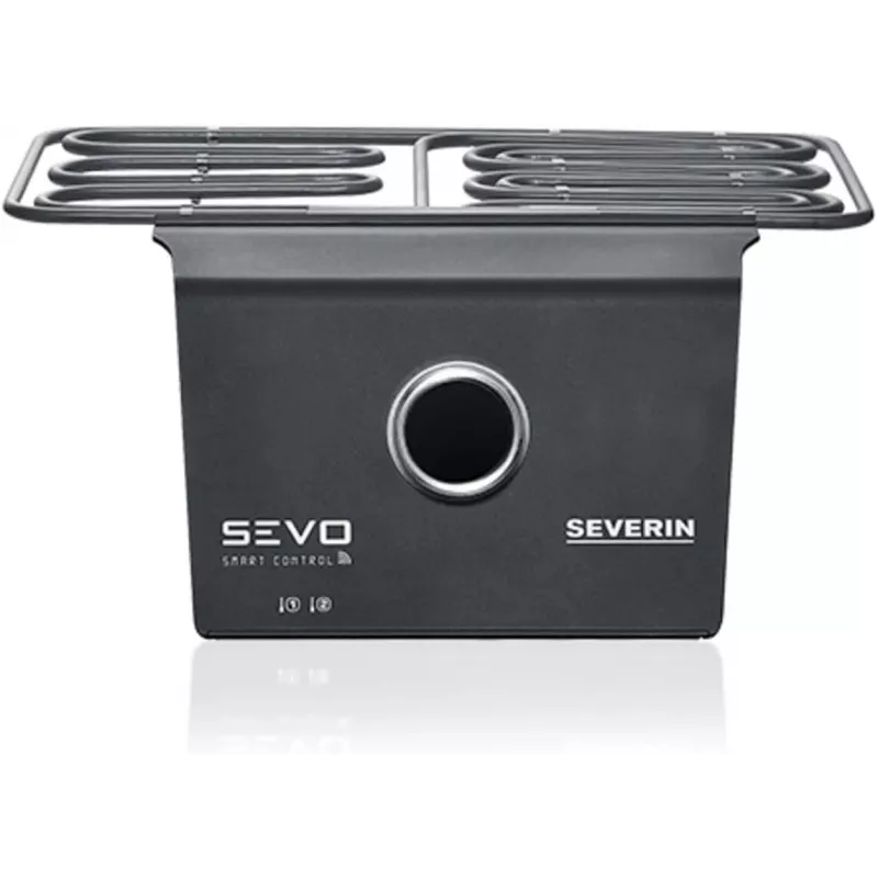 Grelhador elétrico SEVERIN ZB 8190 — grelhador de mesa compacto, modelo ZB 8190