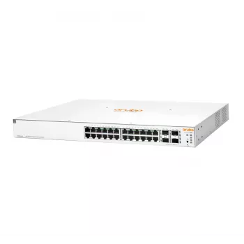 HPE Aruba Networking Instant On 1930 24G Class4 PoE 4SFP/SFP+ 370W Managed L2+ Gigabit Ethernet (10/100/1000) Power over Ethernet (PoE) 1U branco