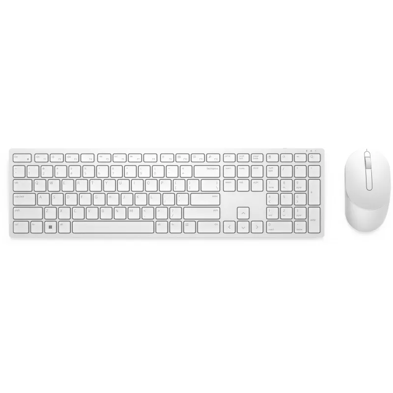 DELL Pro teclado e rato - KM5221W - Francês (AZERTY) - Branco