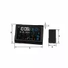 Manta MTO200B Windy Smart estação meteorológica com sensor exterior, Wi-Fi, preta