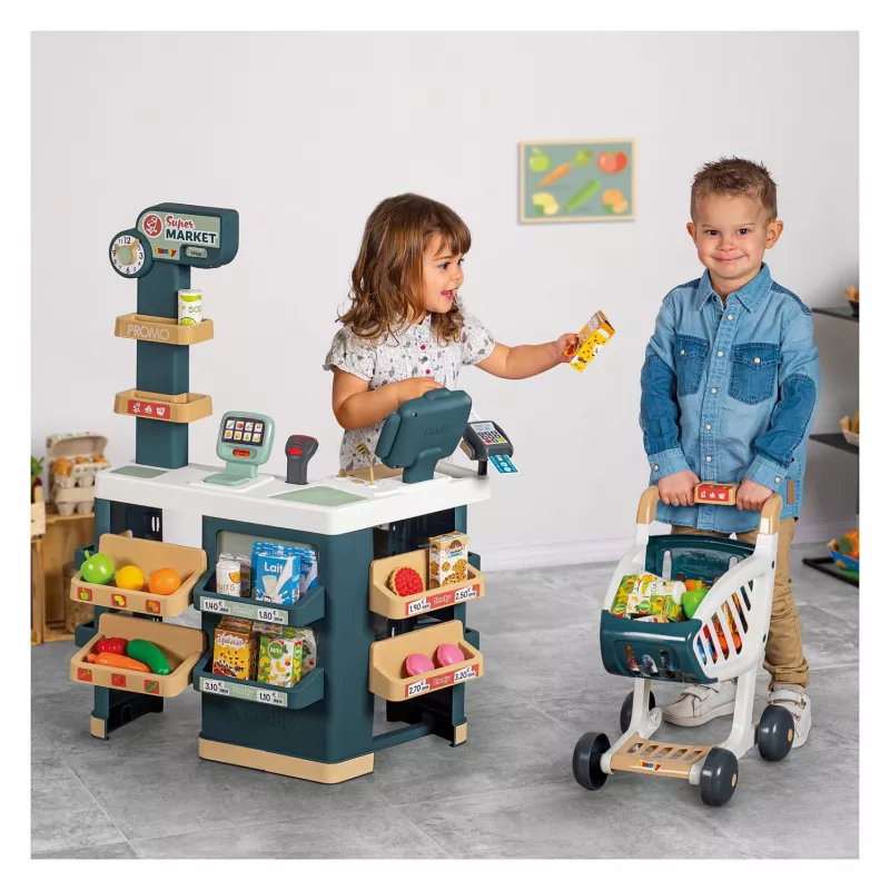 Supermercado de brincar Smoby 7600350239 idade 3 a 6 anos