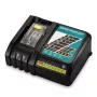 Carregador rápido para baterias MAKITA MT7218, DC18RC, 18V 6.5A, Li-ion