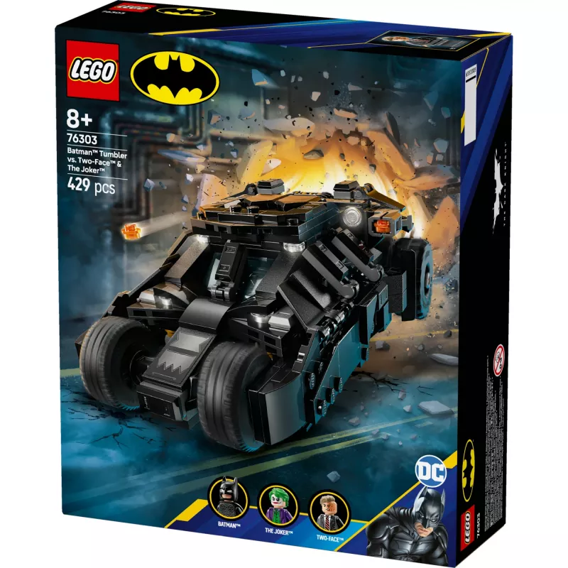 LEGO BATMAN 76303 Batman Tumbler vs. Two-Face e The Joker