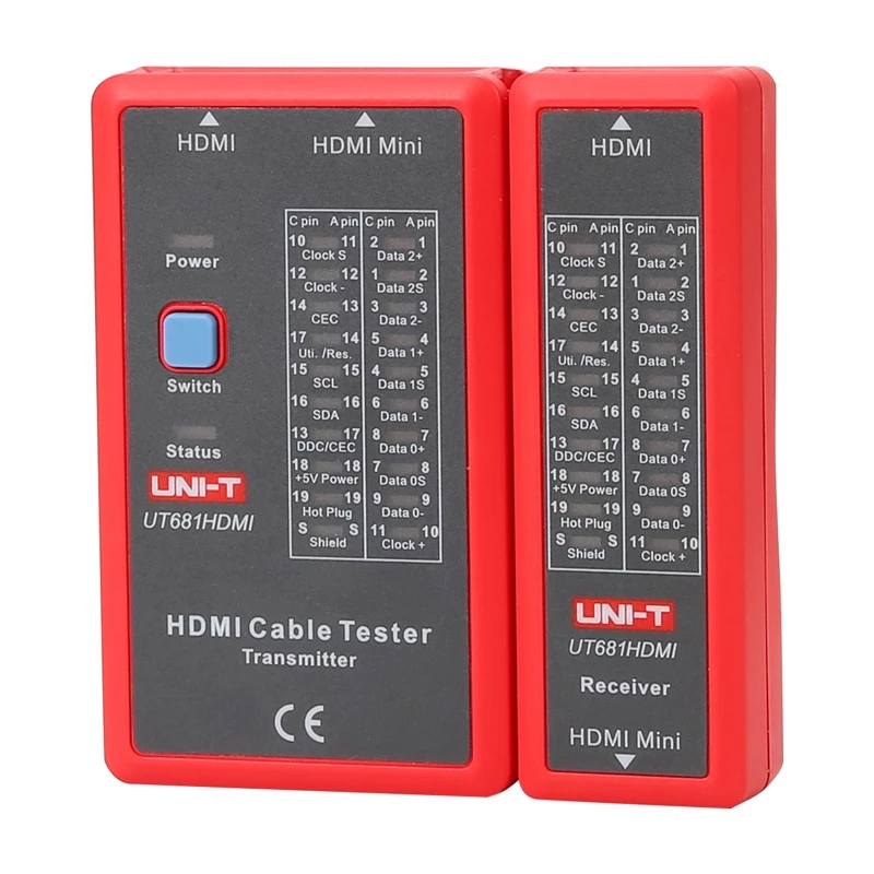 UNI-T UT681HDMI Testador de cabos HDMI