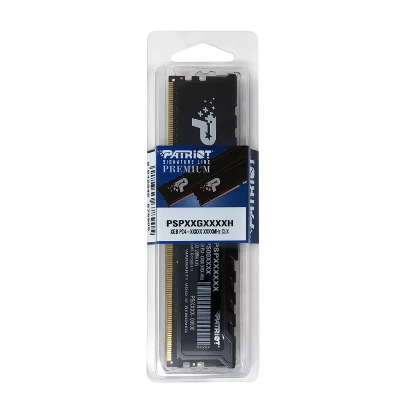Memória RAM para desktop PATRIOT Premium preto DDR4 32 GB 3200 MHz CL22 1x32 GB 37 mm de altura
