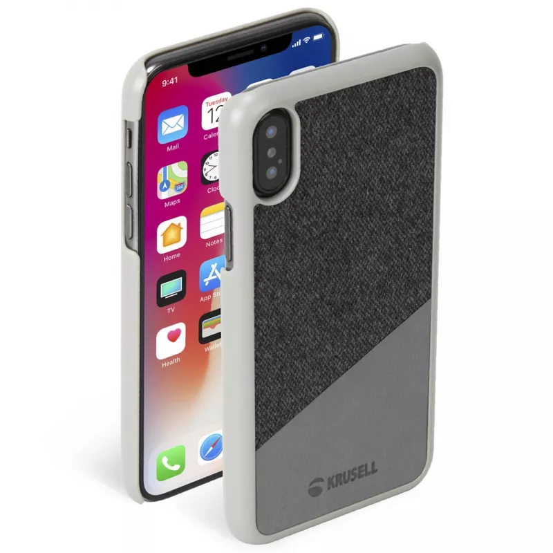 Capa Krusell Tanum iPhone X/XS 14,7 cm cinzento