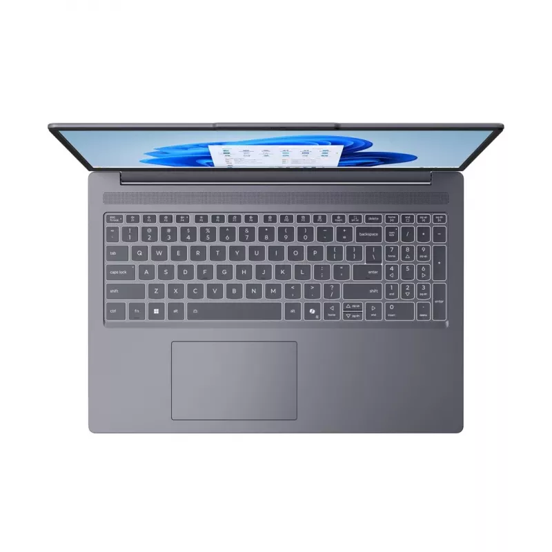 Portátil Lenovo IdeaPad Slim 3-16 — Ryzen 5 7535HS, 16 inch WUXGA, 16 GB RAM, 1 TB SSD, teclado retroiluminado, sem sistema operativo, cinzento