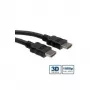 Cabo HDMI ROLINE com Ethernet - HDMI macho para HDMI macho