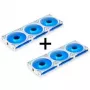 LIAN LI UNI FAN SL-INF 120 ARGB Reverse Blade kit de ventoinhas PWM - pack de 6, branco