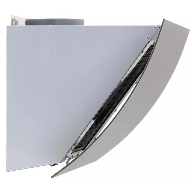 Exaustor de chaminé Akpo WK-4 Clarus 60 cinzento em vidro