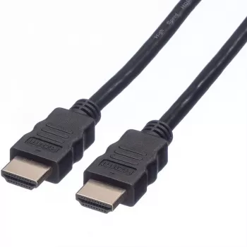 VALUE - Cabo HDMI com Ethernet - HDMI (M) a HDMI (M) - 1 m - Isolamento duplo (11.99.5901)